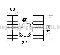 AVA QUALITY COOLING ms8632 -  Электродвигатель, вентиляция салона